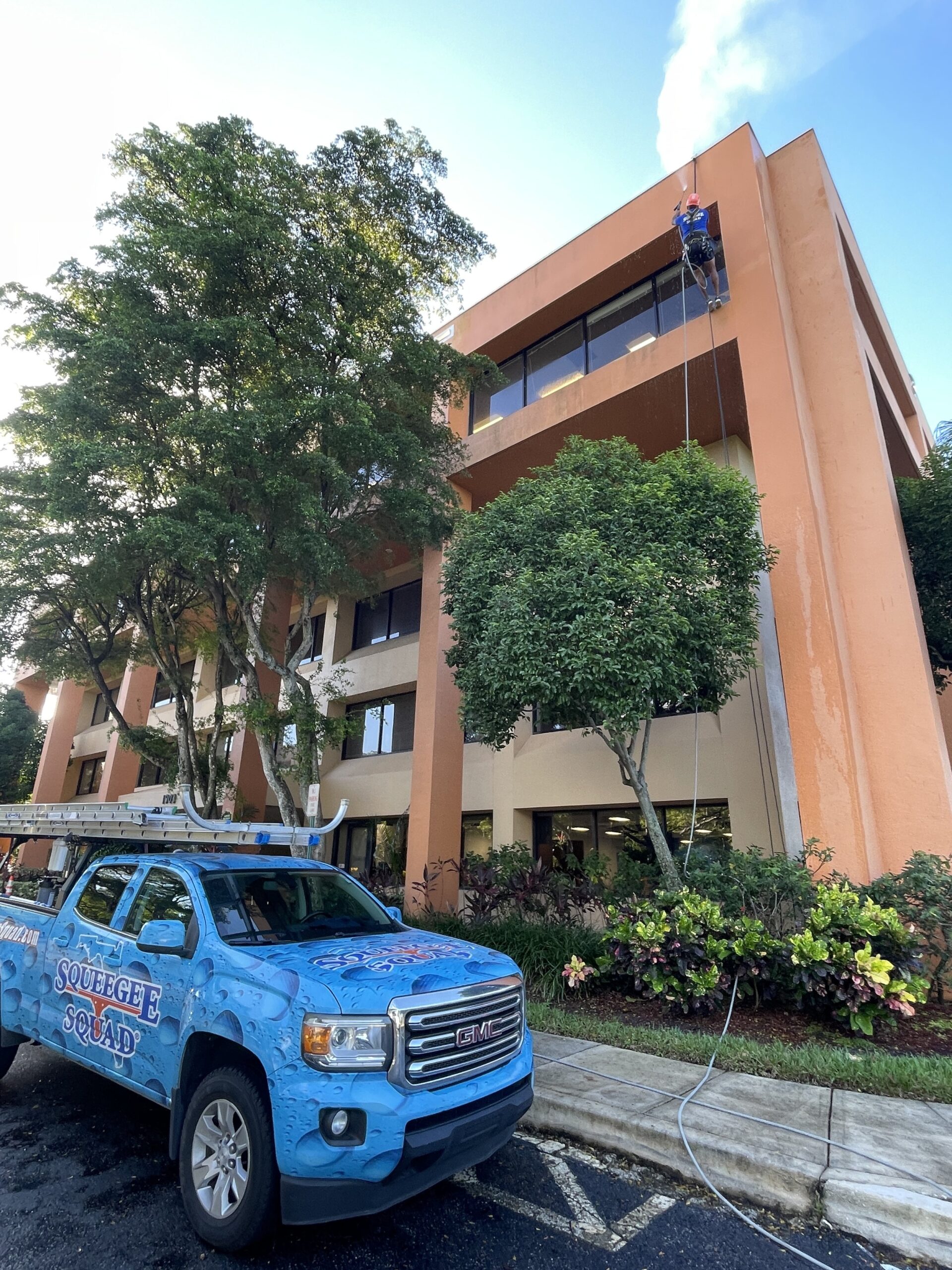 gutter cleaning, soft washing, and window cleaning